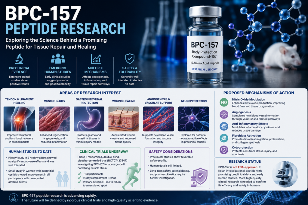 BPC-157 peptide research