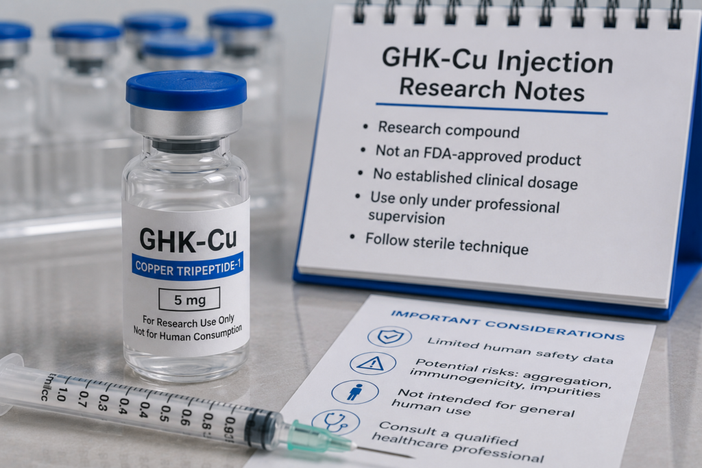 how much ghk-cu should i inject daily