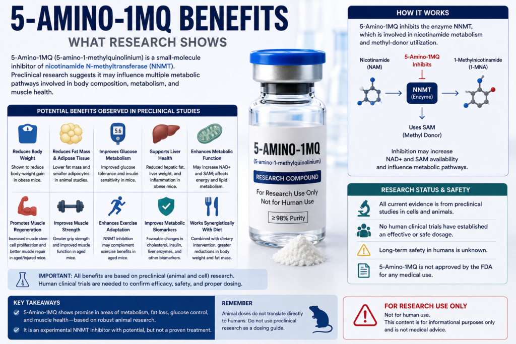 5 amino 1mq benefits