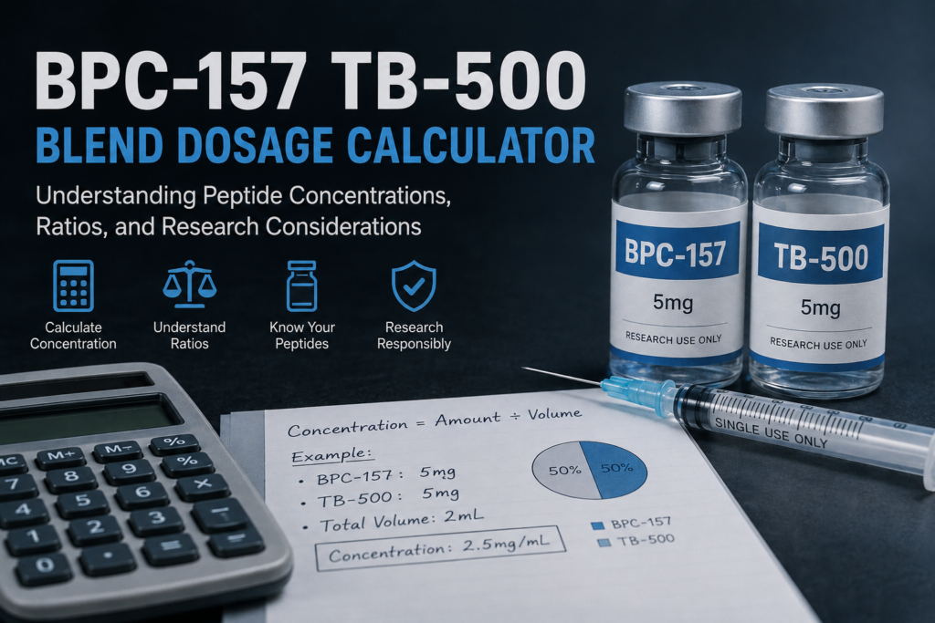 bpc-157 tb-500 blend dosage calculator