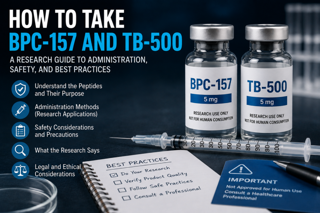 how to take bpc 157 and tb 500