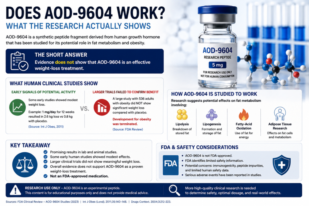 does aod 9604 work