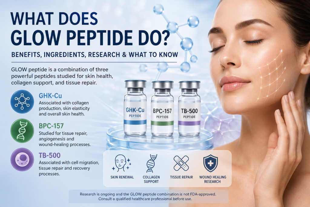what does glow peptide do