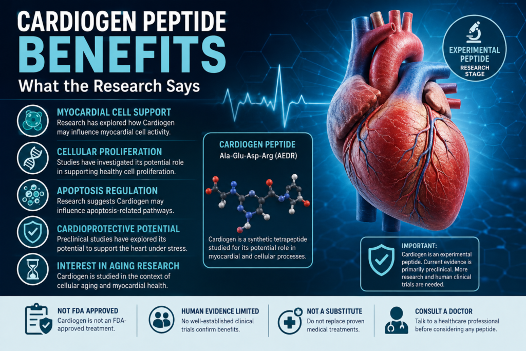 cardiogen peptide benefits